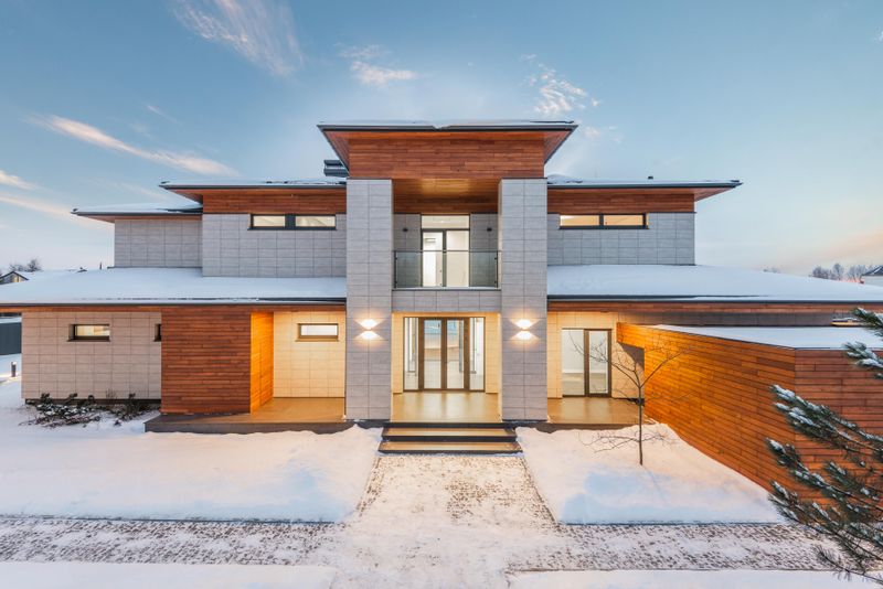Modern modular housing installation